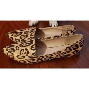 Just Fab Leopard Print Rebeckah Loafers